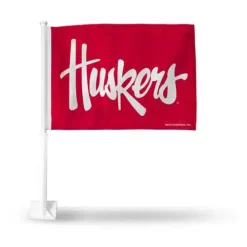 Rico Industries Rico Nebraska Cornhuskers Car Flag