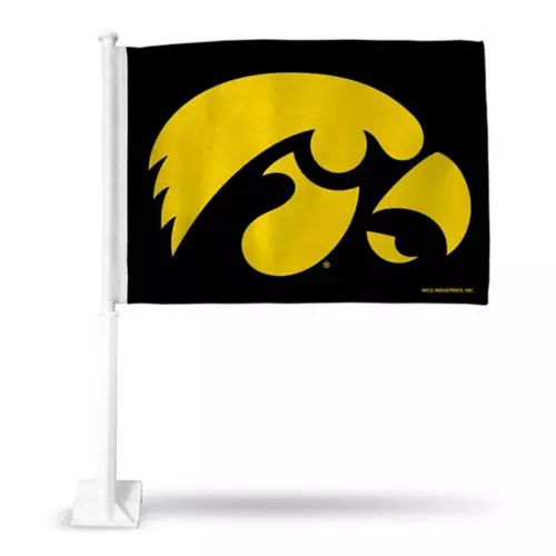 Rico Industries Rico Iowa Hawkeyes Car Flag