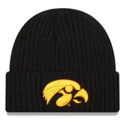 New Era Kids' Iowa Hawkeyes Classic Knit Beanie