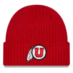 New Era Utah Utes Classic Knit Beanie