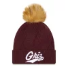 New Era Women's Montana Grizzlies Snowy Knit Beanie