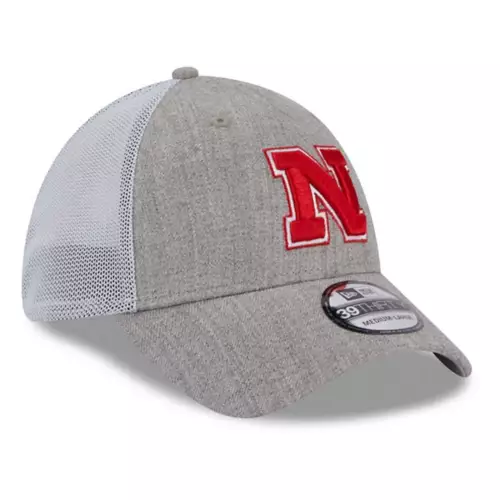 New Era Nebraska Cornhuskers Heather 3930 Hat - Image 3