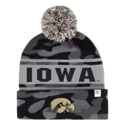 Colosseum Iowa Hawkeyes Operation Hat Trick Alpine Beanie