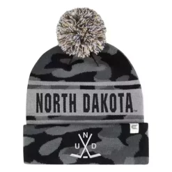 Colosseum North Dakota Fighting Hawks Operation Hat Trick Alpine Beanie