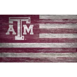 Fan Creations Texas A&M Aggies Distressed Flag Sign