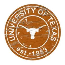Fan Creations Texas Longhorns Circle Sign